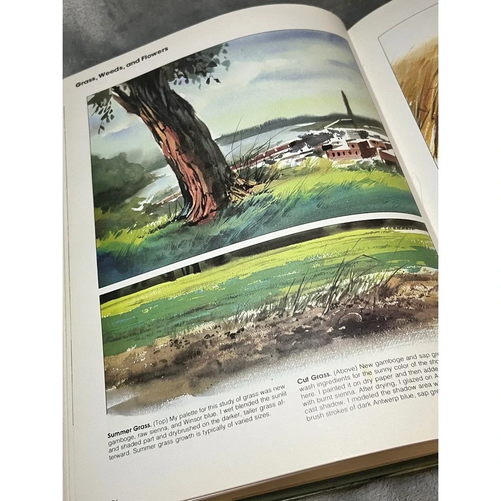 Zoltan Szabo Paints Landscapes 1977 First Printing Watercolor Art Hardcover DJ